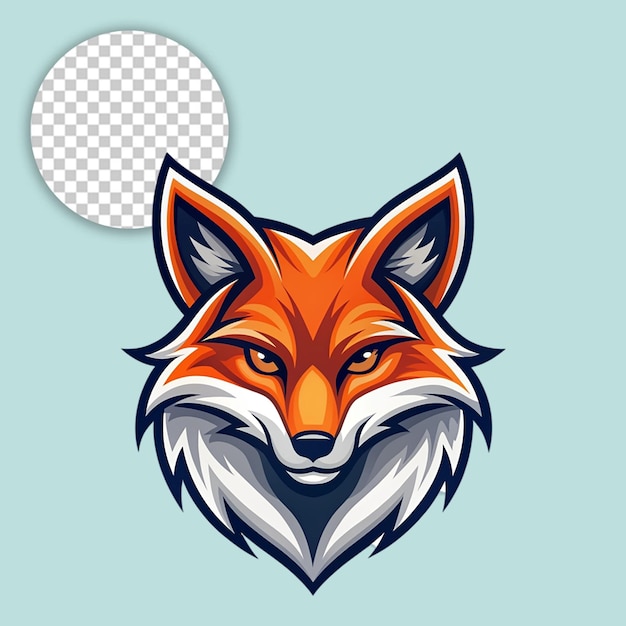 fox animal on transparent background
