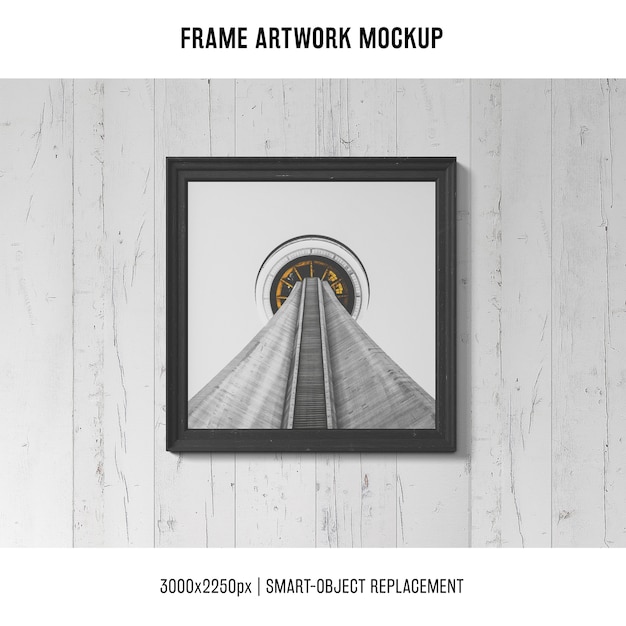 Frame artwork mock up