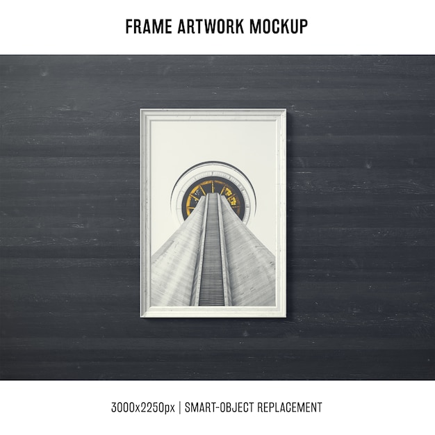 Frame artwork mock up