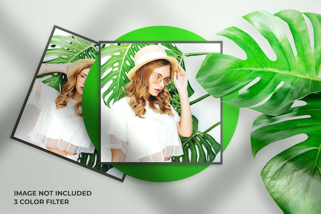 frame fotogalerij mockup