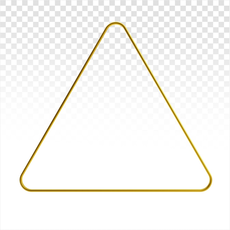 PSD 프레임 골드 3d