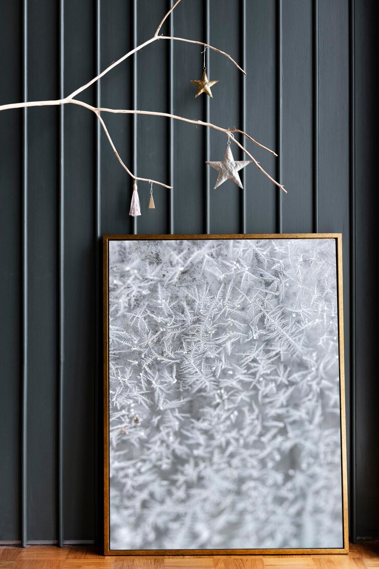 PSD frame mockup bewerkbaar kerstontwerp psd