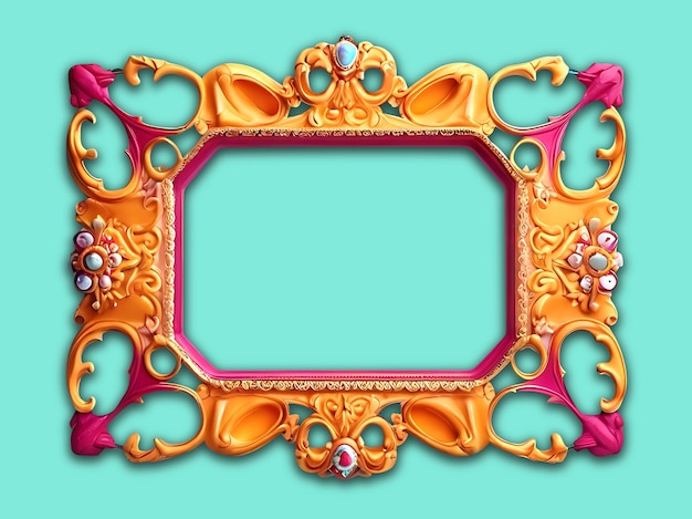 Frame mockup design art psd