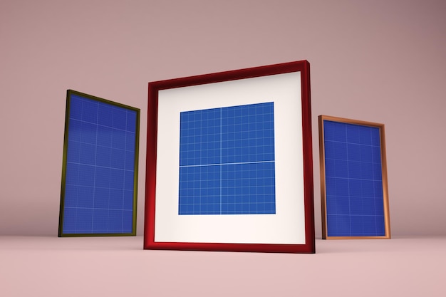 Frame mockup designs