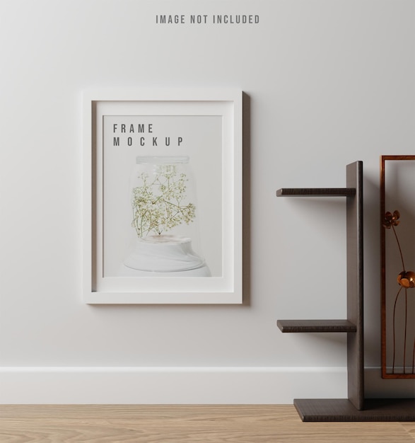 Frame mockup-ontwerp voor presentatie