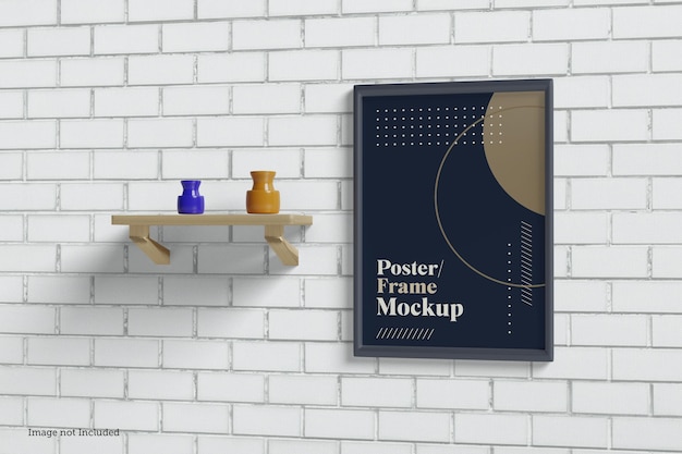 Frame mockup-ontwerpen in 3d rendeirng