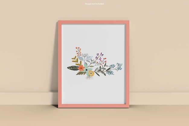 Frame mockup ontwerpweergave