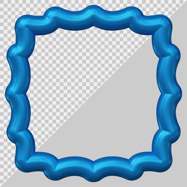 PSD frame ontwerp in 3d renderen