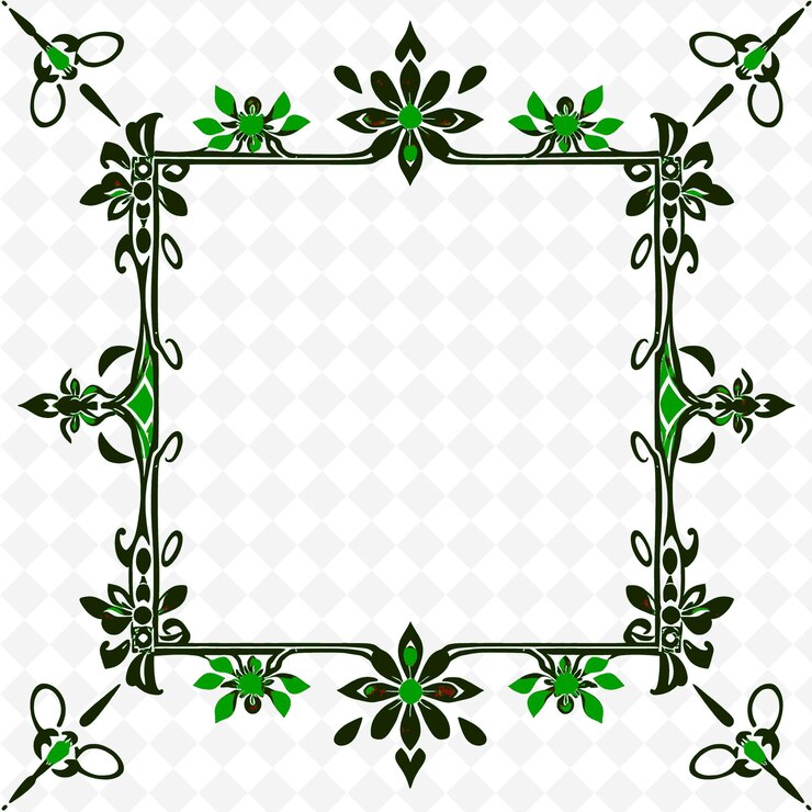 PSD frame vector with harvest themed printables cardstock png inspired thanksgiving decoration design