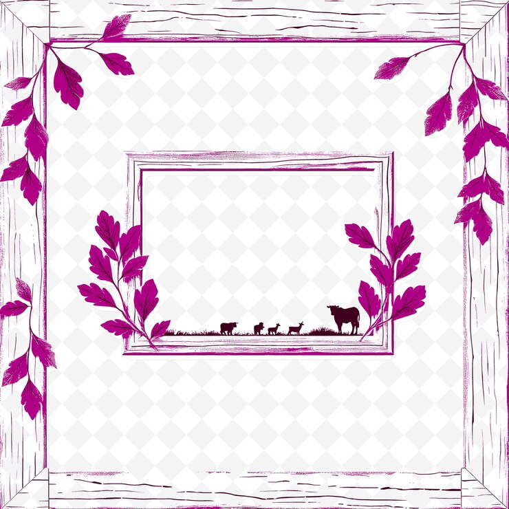 PSD frame vector with lacy dried oak leaves hot glue and p png inspired thanksgiving decoration design