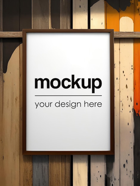 Framed Artwork Mockup Poster Showcase Template PSD