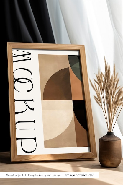 Framed Picture Mockup in Photoshop