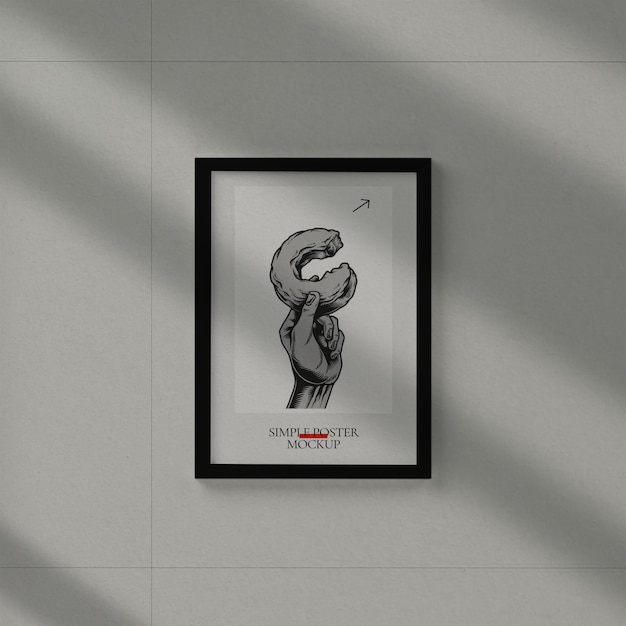 Framed Posters Mockup