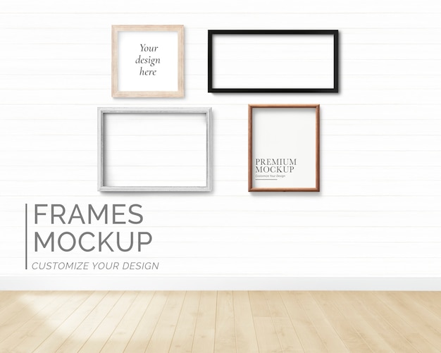 PSD frames mockup collection