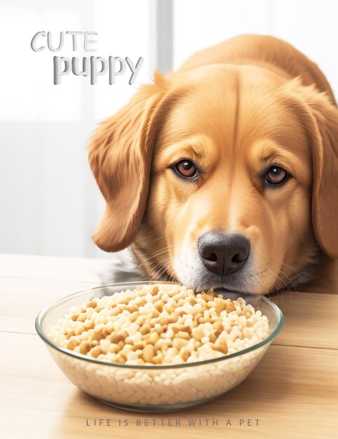 PSD free phd dog food template