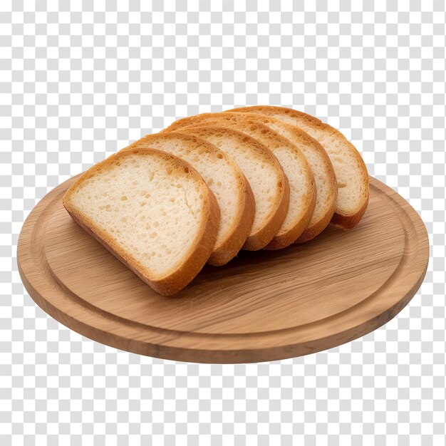 PSD free premium psd and png bread isolated on transparent background