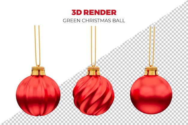 free psd 3d christmas ball for christmas decoration