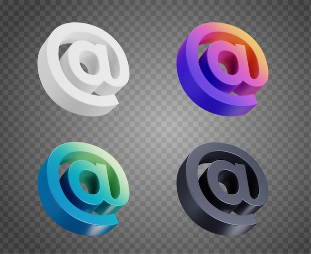 Free PSD 3d at the icon