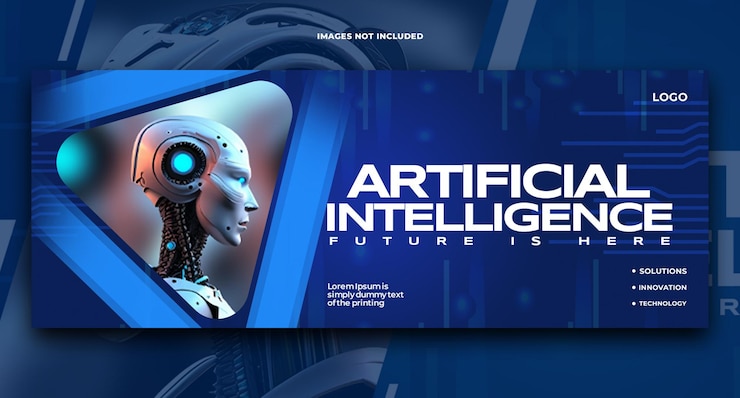 PSD free psd artificial intelligence facebook cover