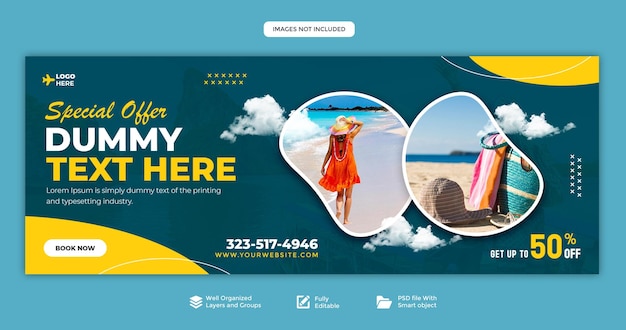 free psd banner for travel_tour_journey_immigration_study abroad template in editable layers