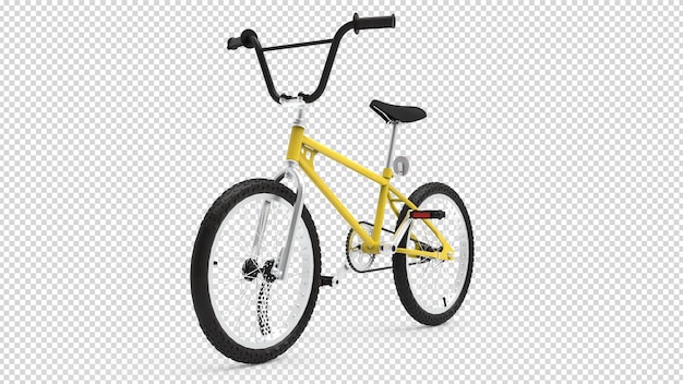 Free psd bicycle on transparent background