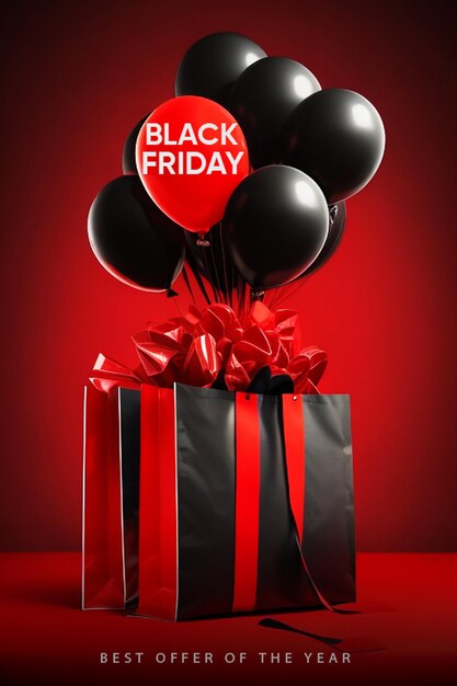 PSD free psd black friday design teamplate