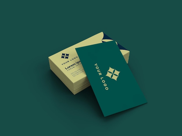 Free PSD business card mockup psd corporate identity design