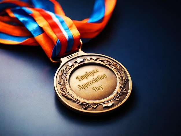 PSD free psd employee appreciation day social media post medal trophy teamwerk