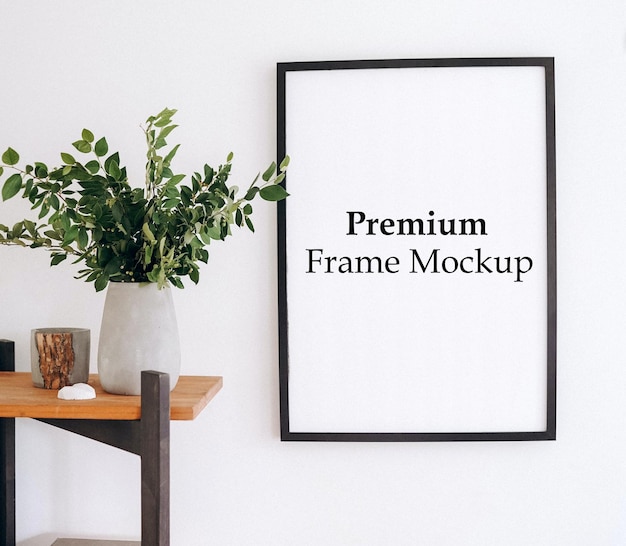 Mockup di fotogramma psd gratuito