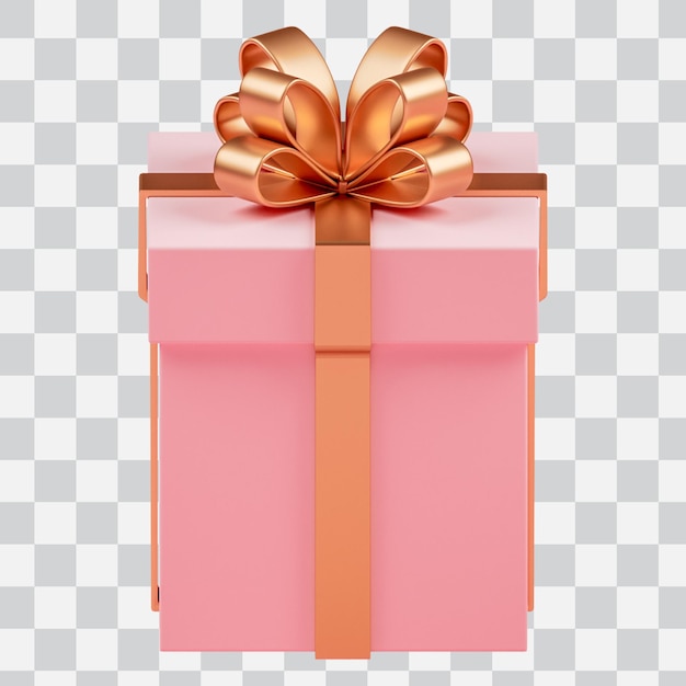 PSD 무료 psd giftbox 핑크 파스텔