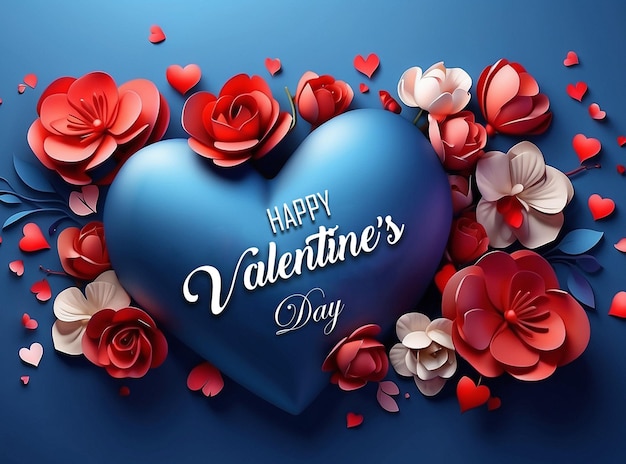 PSD free psd happy valentines day social media post design