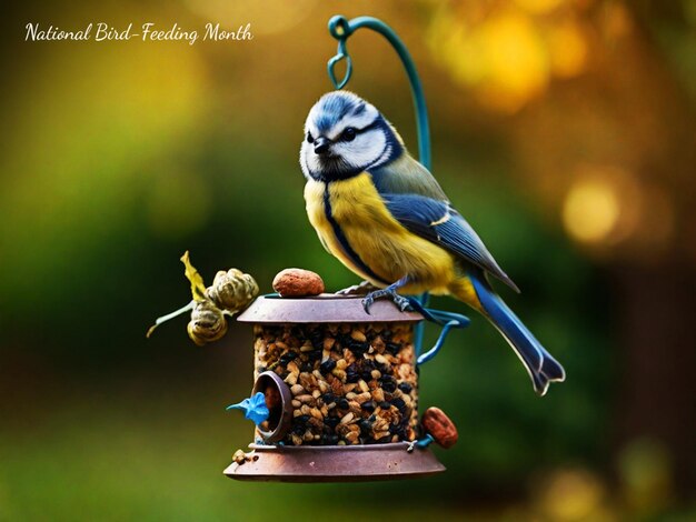 PSD free psd national birdfeeding month