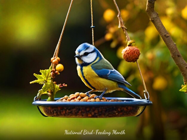 PSD free psd national birdfeeding month