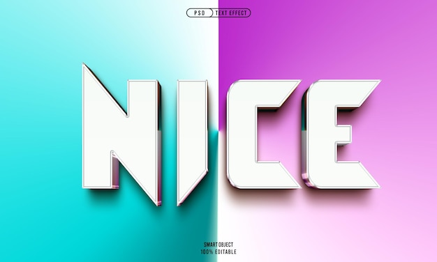 PSD free psd nice text style effect