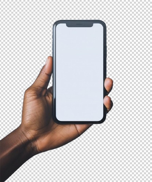 free psd psd realistic mobile device isolated on transparent background you can use for your mockup