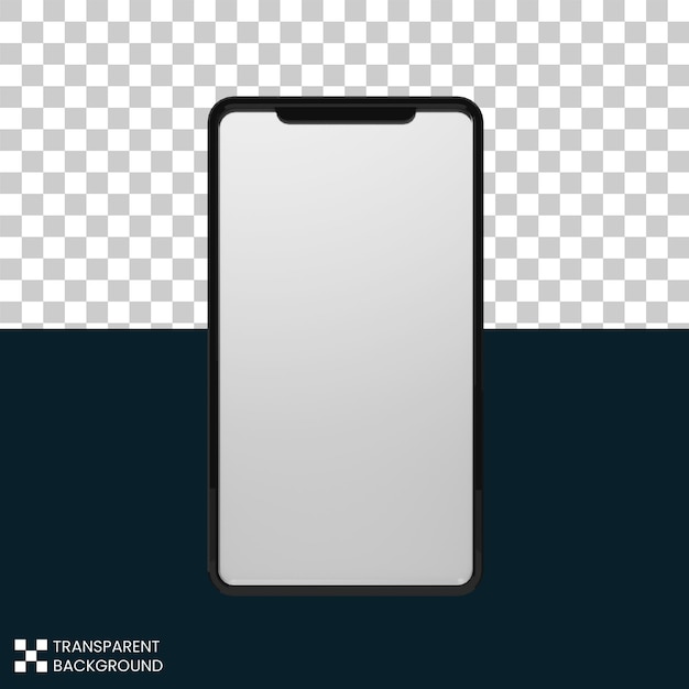 Dispositivo smartphone psd gratuito 3d