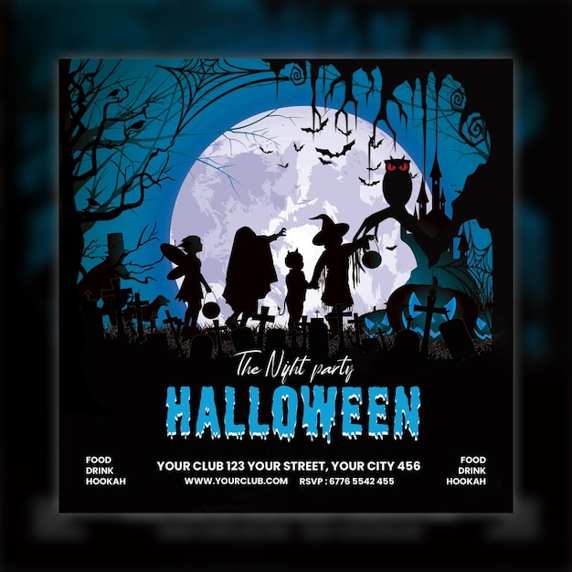 Free PSD templates Happy New Year 2024 flyer and poster design