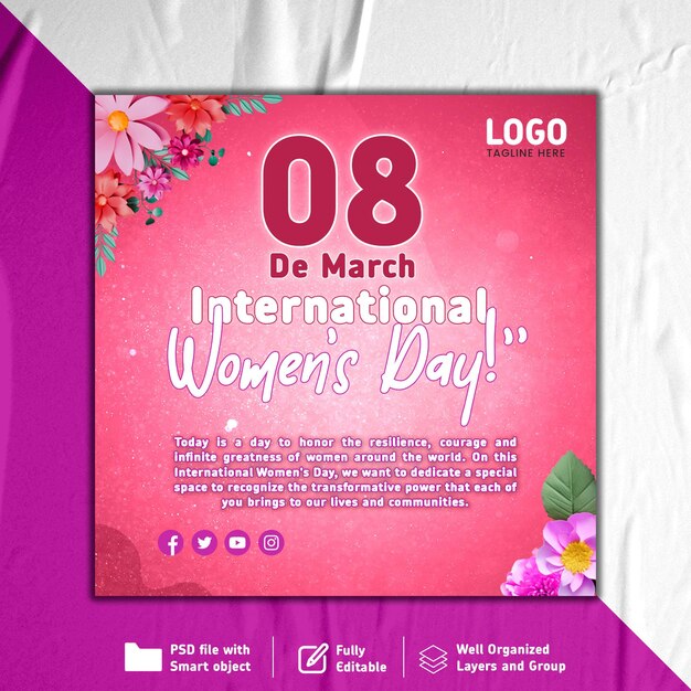 PSD free psdwomens day event