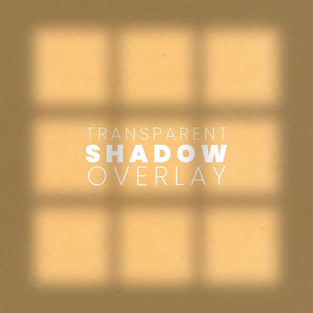 free realistic overlay shadow effect PSD