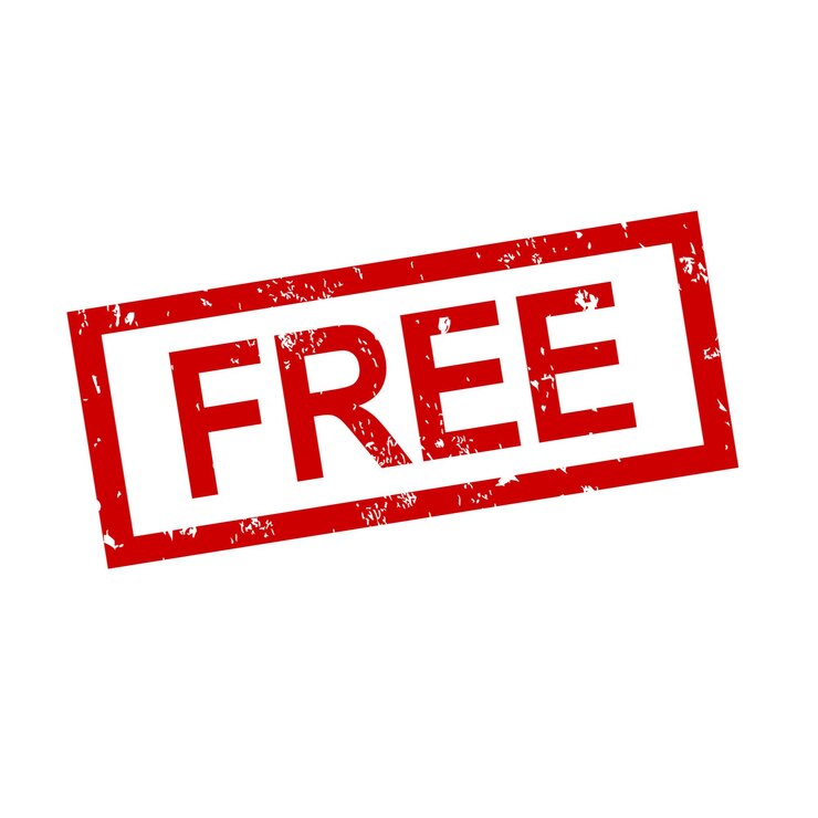 PSD free red stamp