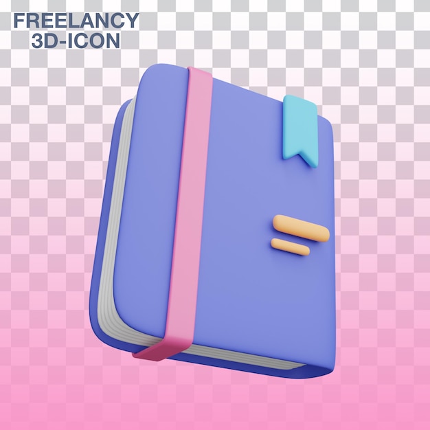 PSD freelancy 3d-icon sketchbook-rev