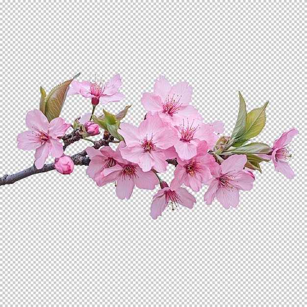 Freesia flower png isolated on transparent background