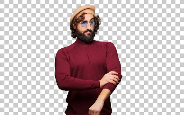 French artist with a beret challenge concept