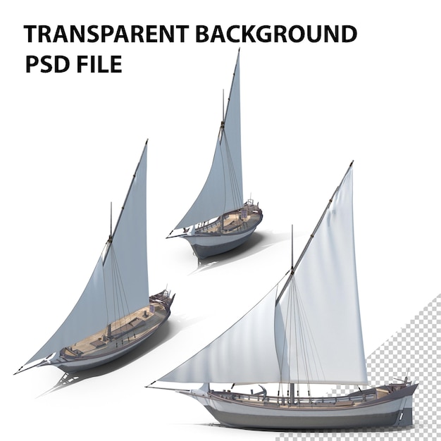 French Merchant Vessel PNG