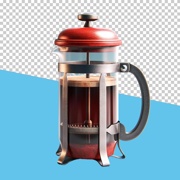 PSD french press coffee