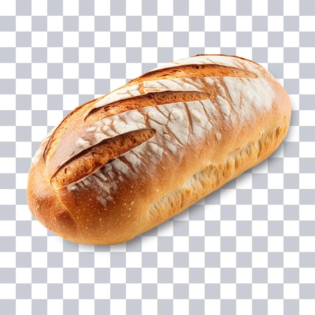 PSD frenshly baked bread transparent background