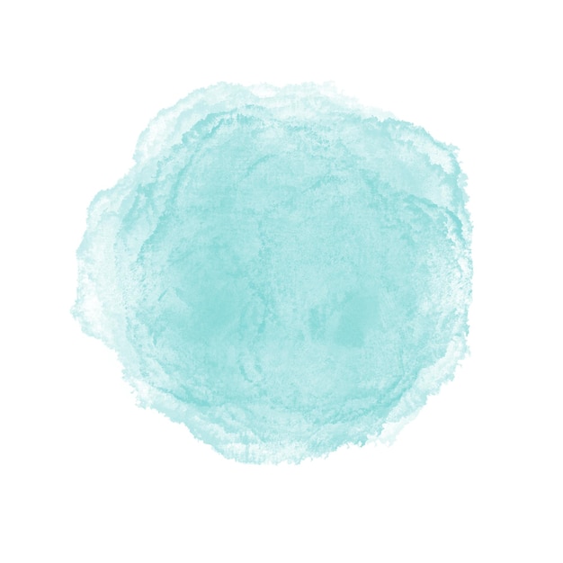 PSD fresco brush circle light blue