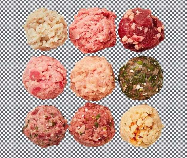PSD fresh and beautiful beef isolated on transparent background