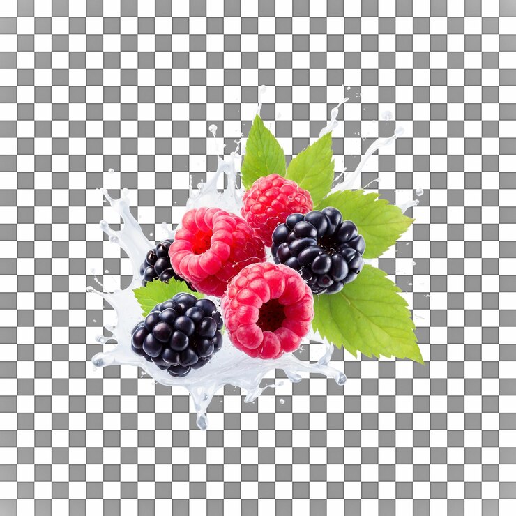 PSD fresh berry explosion
