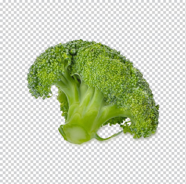 PSD fresh broccoli isolated premium psd